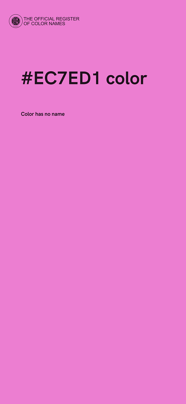 #EC7ED1 color image