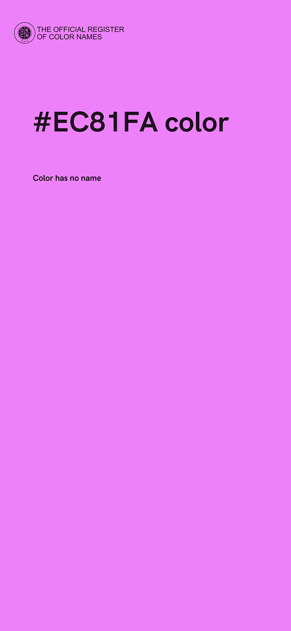 #EC81FA color image