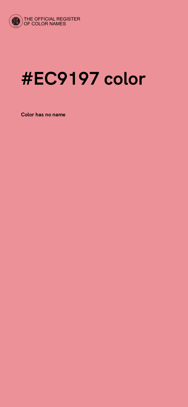 #EC9197 color image