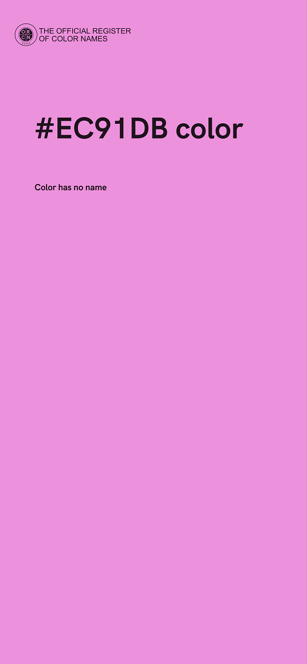 #EC91DB color image