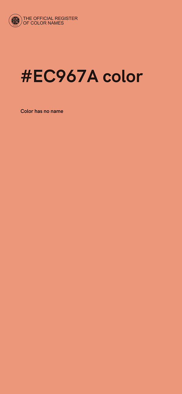 #EC967A color image