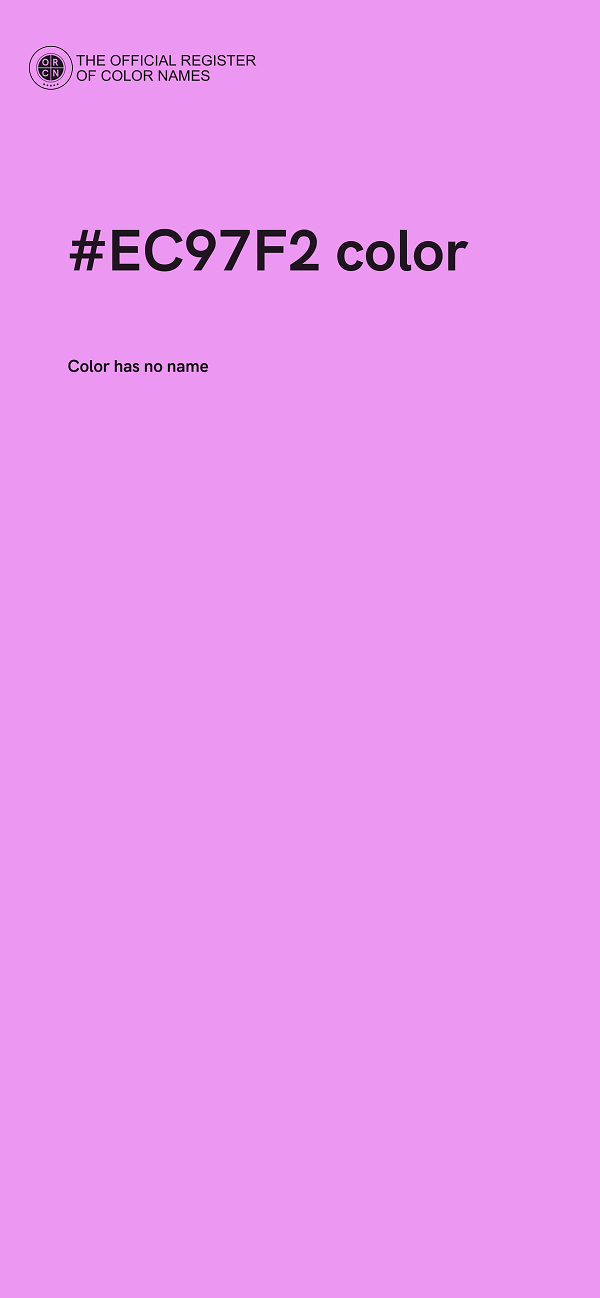 #EC97F2 color image