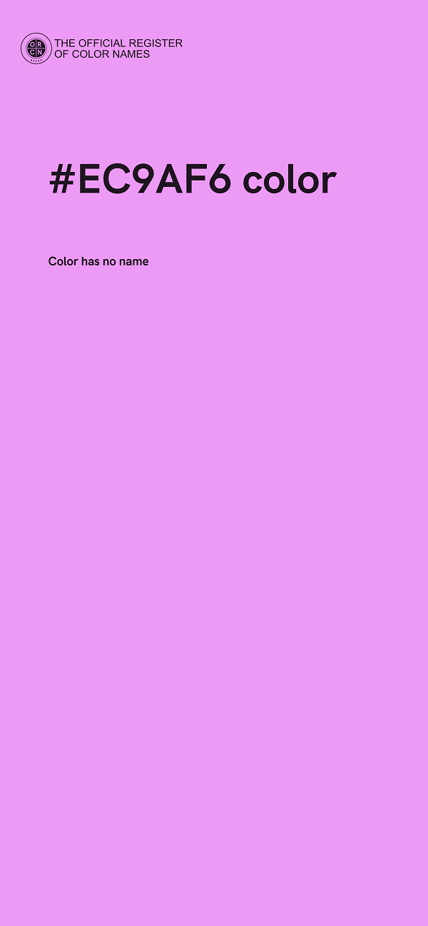 #EC9AF6 color image