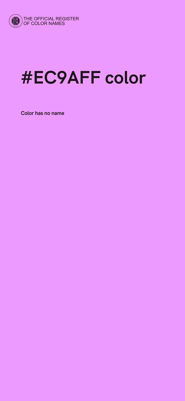 #EC9AFF color image