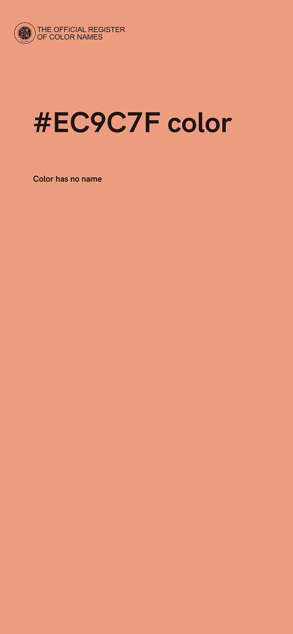 #EC9C7F color image