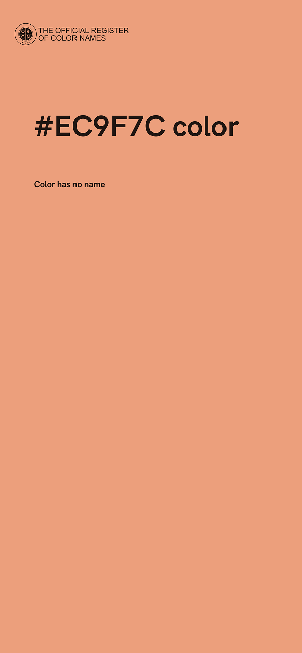 #EC9F7C color image