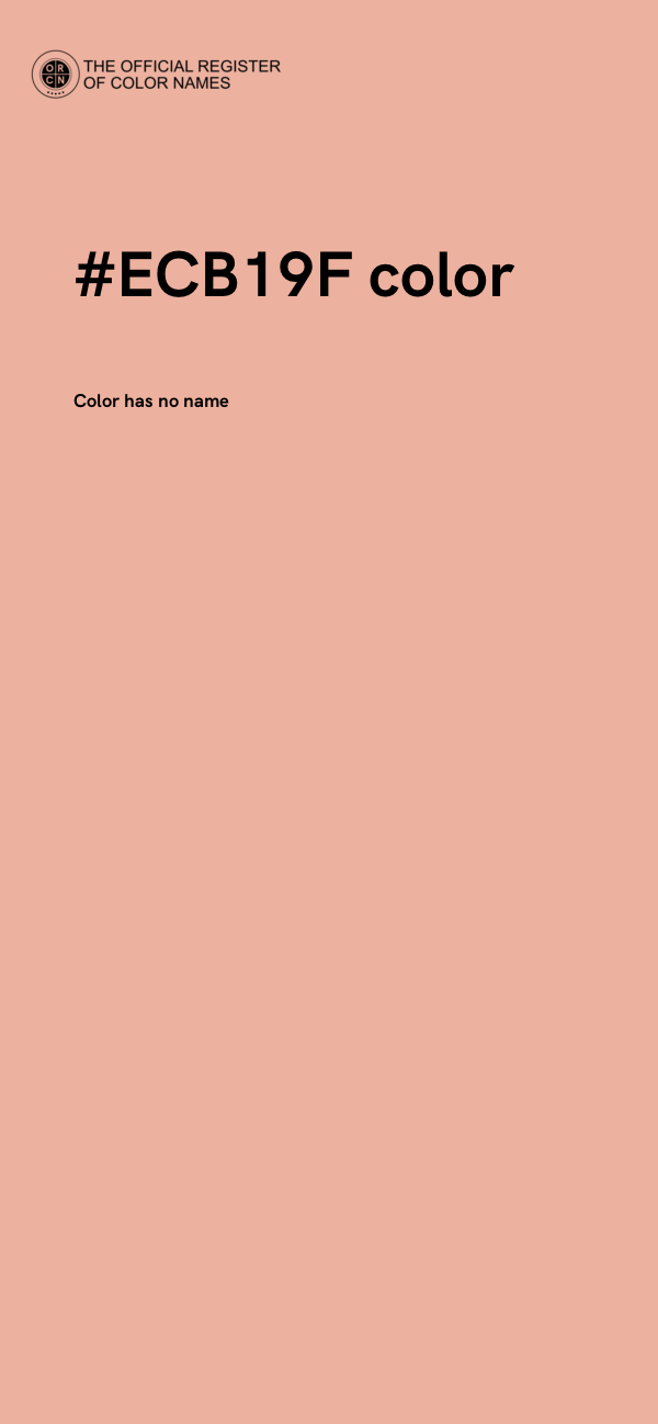 #ECB19F color image
