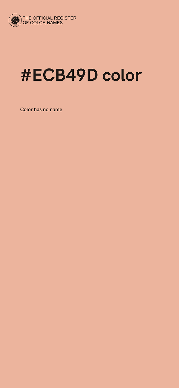 #ECB49D color image