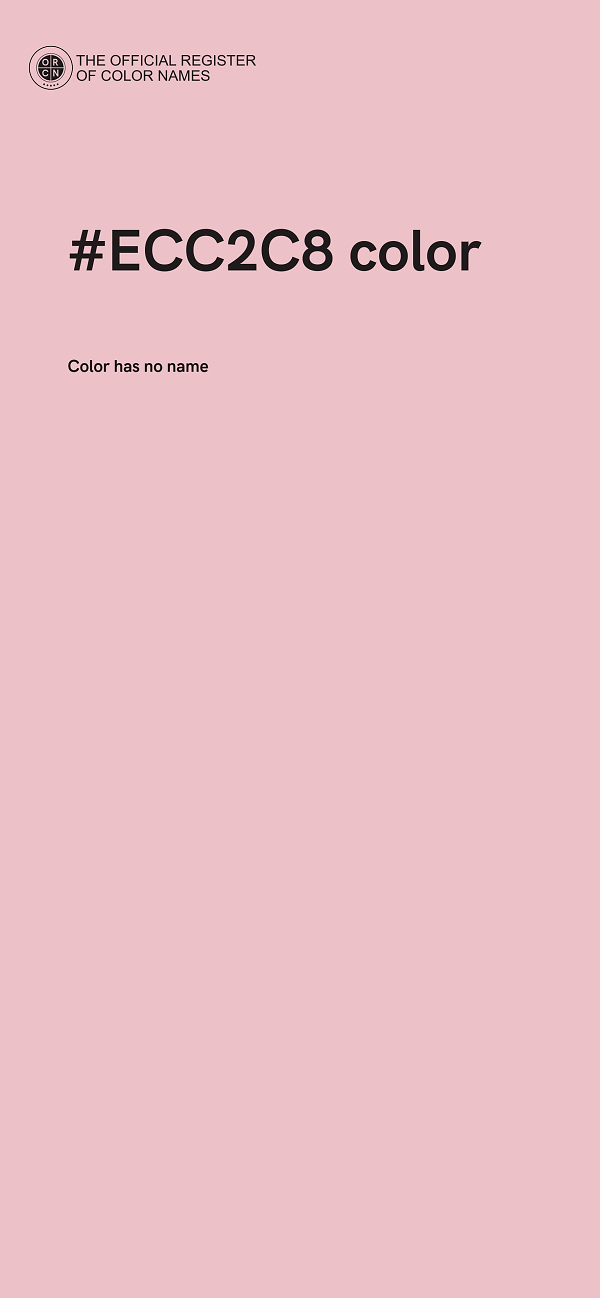 #ECC2C8 color image