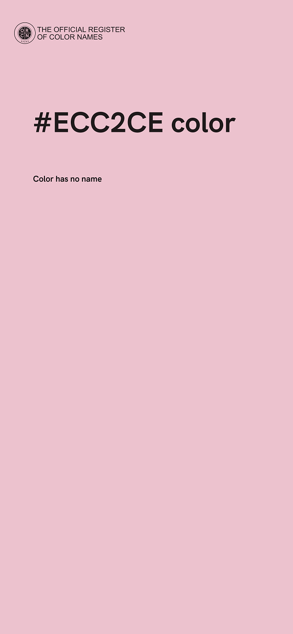 #ECC2CE color image