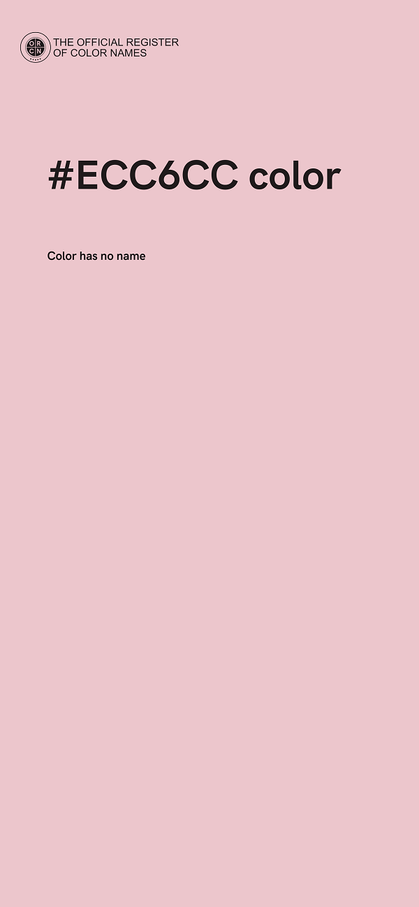 #ECC6CC color image