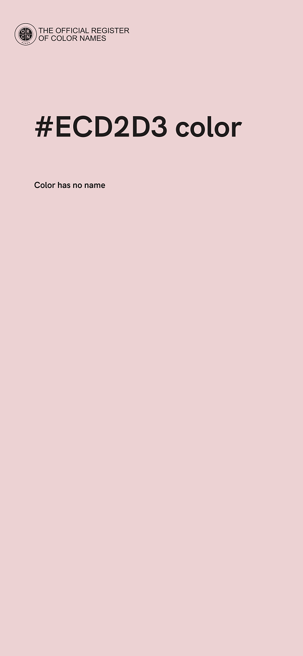 #ECD2D3 color image