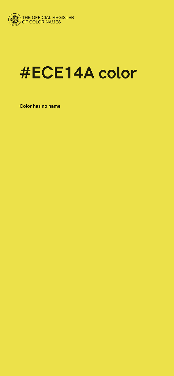 #ECE14A color image