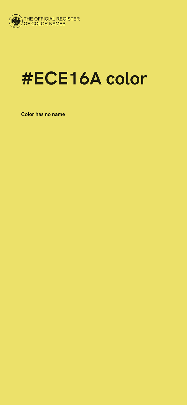 #ECE16A color image