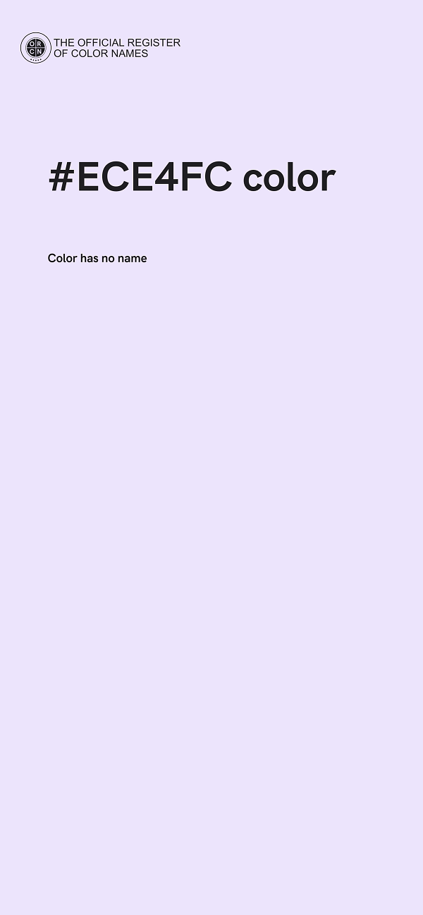 #ECE4FC color image