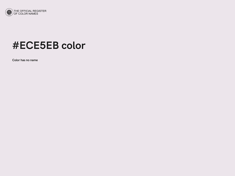 #ECE5EB color image