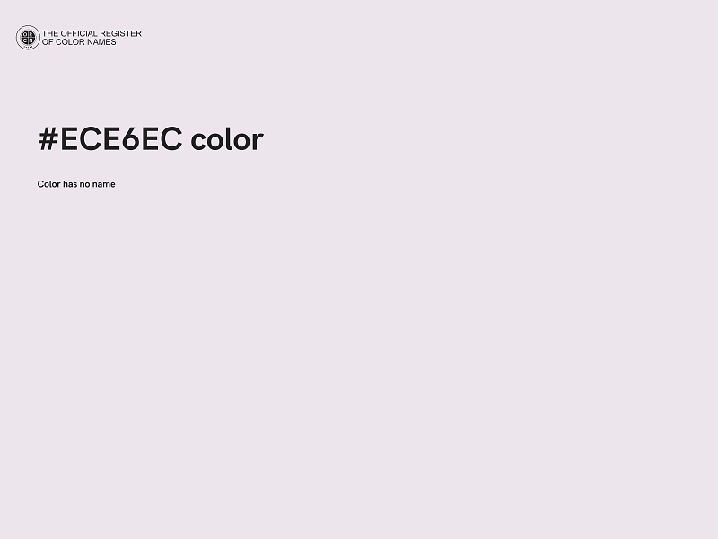 #ECE6EC color image