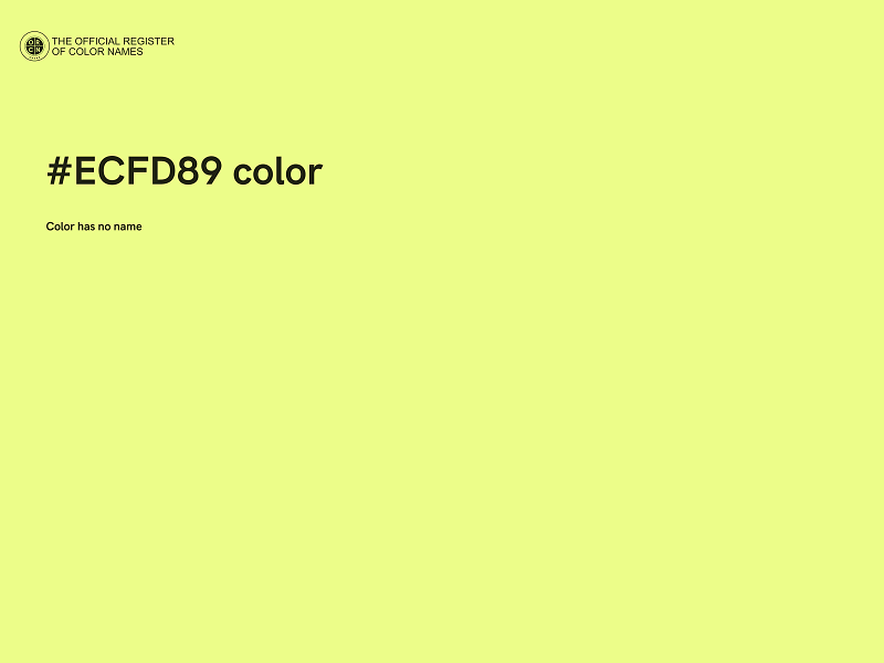 #ECFD89 color image