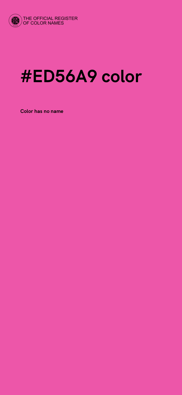 #ED56A9 color image