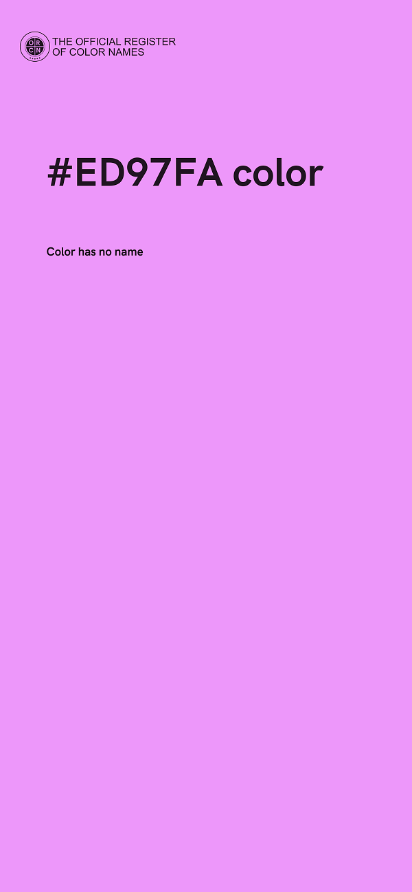 #ED97FA color image