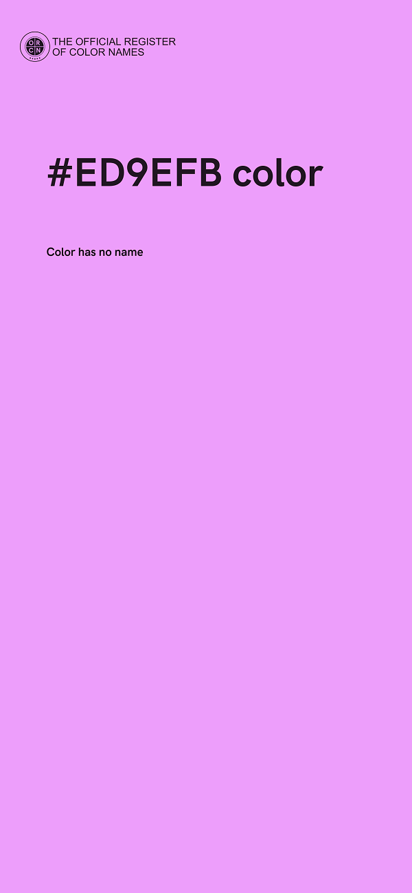 #ED9EFB color image