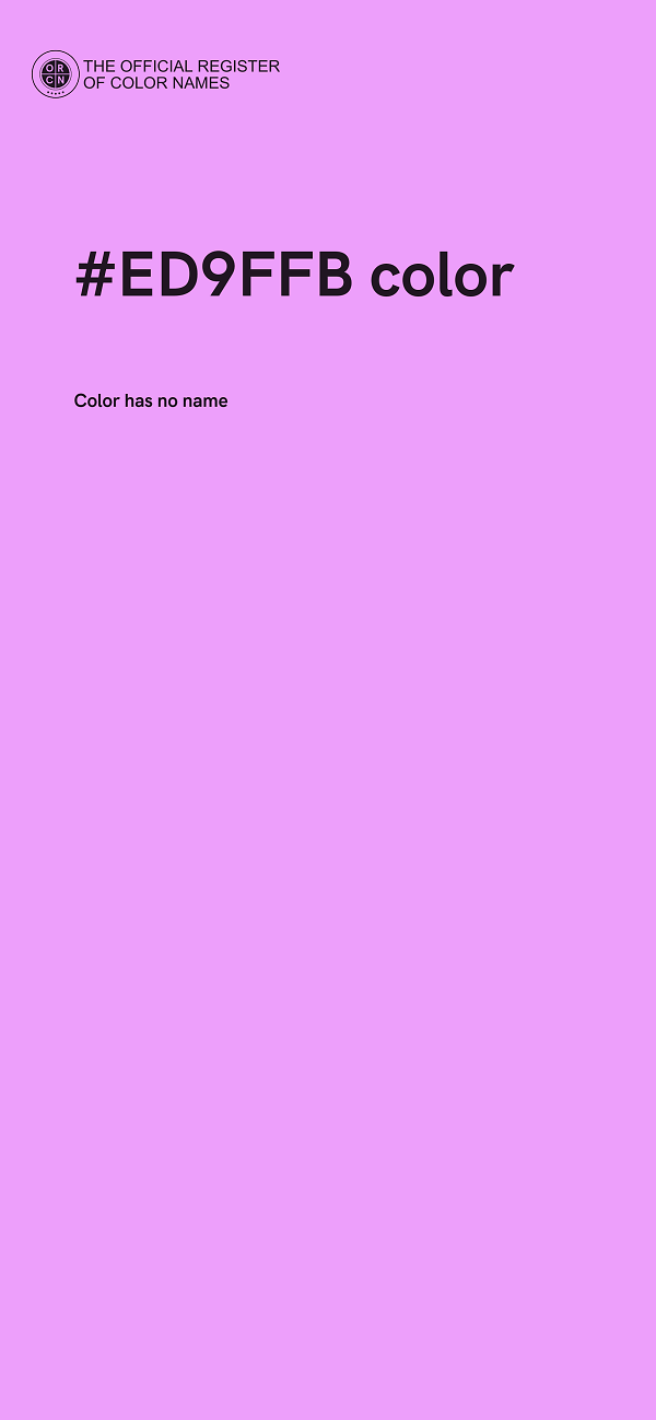 #ED9FFB color image