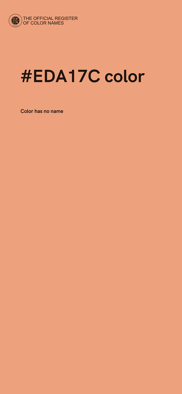 #EDA17C color image