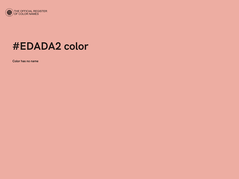 #EDADA2 color image