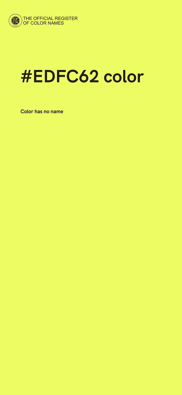 #EDFC62 color image