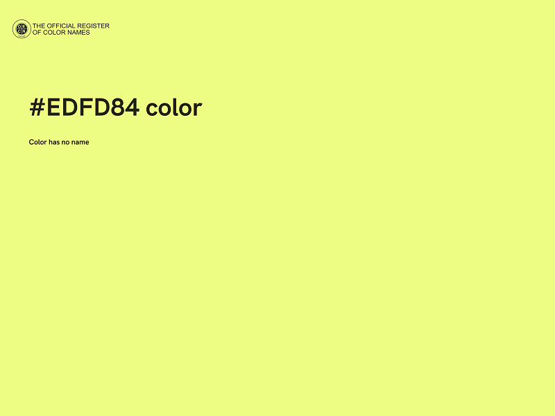 #EDFD84 color image