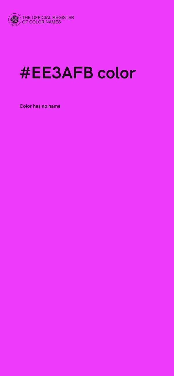 #EE3AFB color image