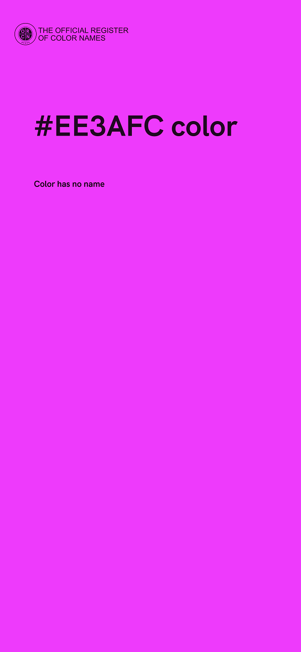 #EE3AFC color image