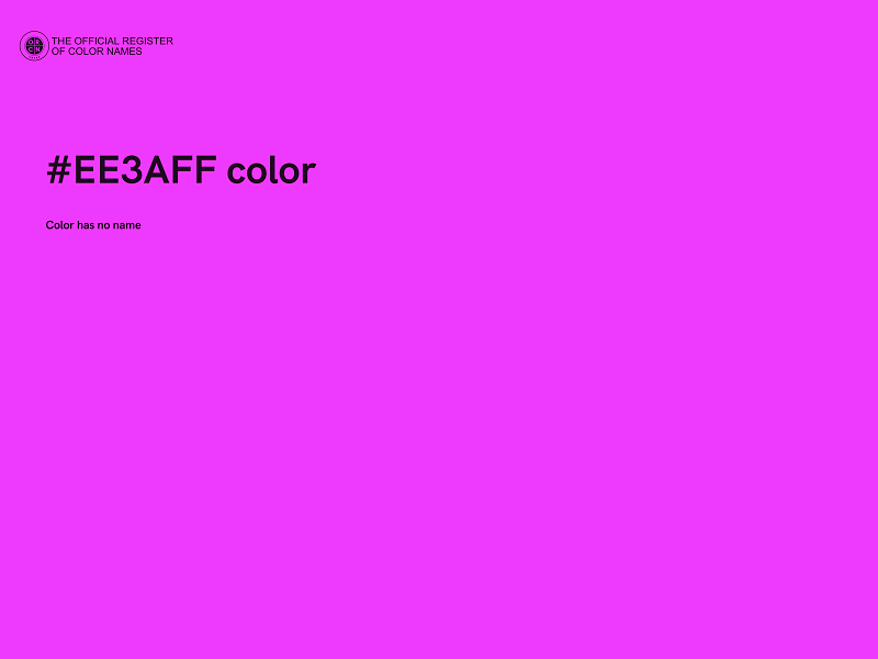 #EE3AFF color image