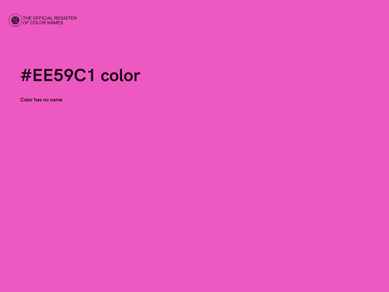 #EE59C1 color image