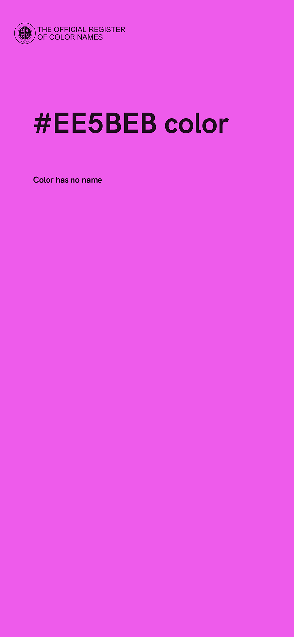 #EE5BEB color image