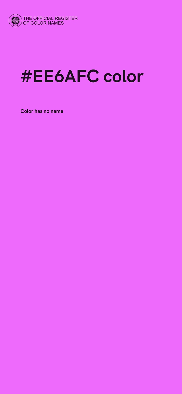 #EE6AFC color image