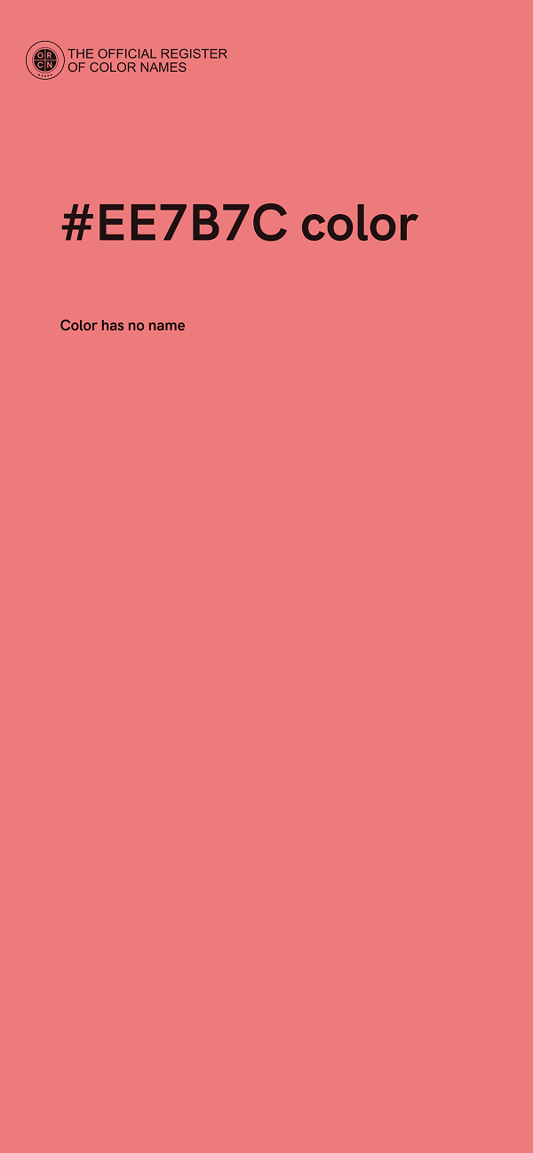 #EE7B7C color image