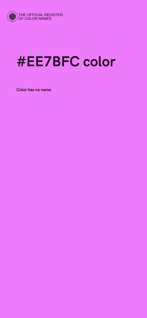 #EE7BFC color image