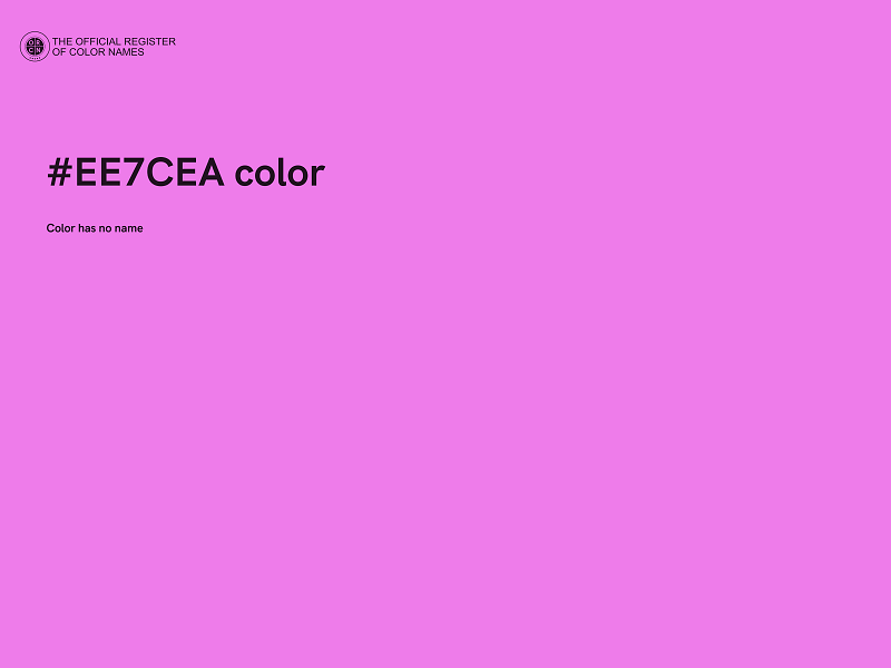 #EE7CEA color image