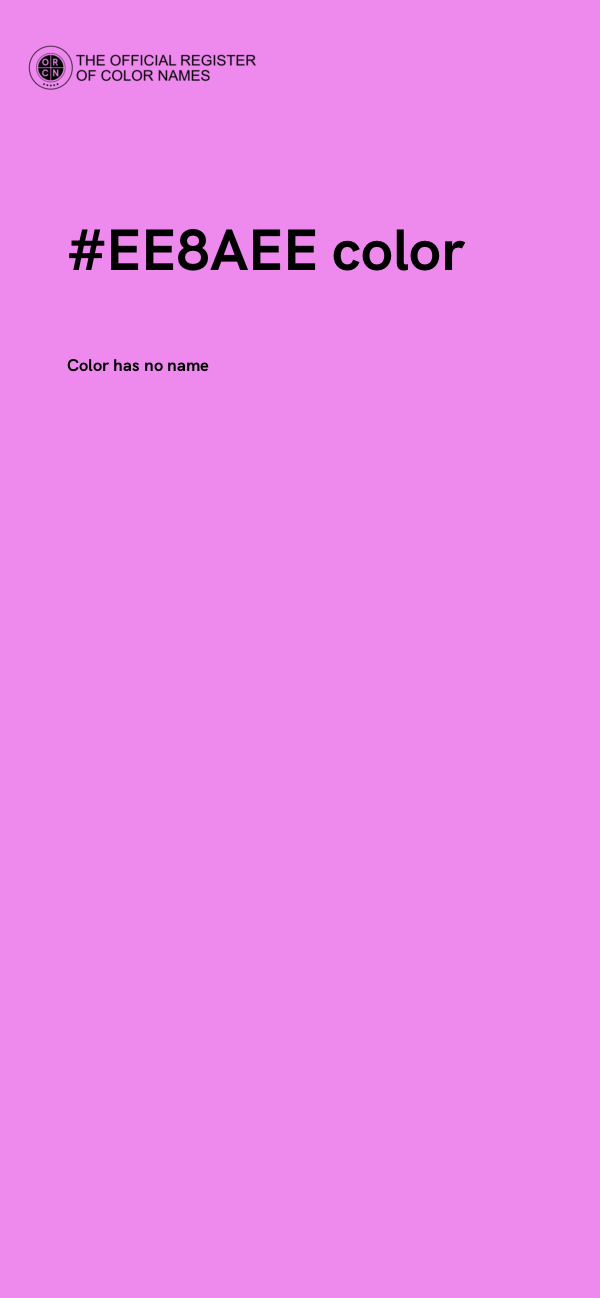 #EE8AEE color image