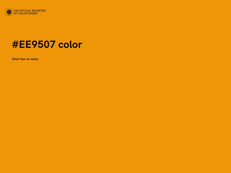#EE9507 color image