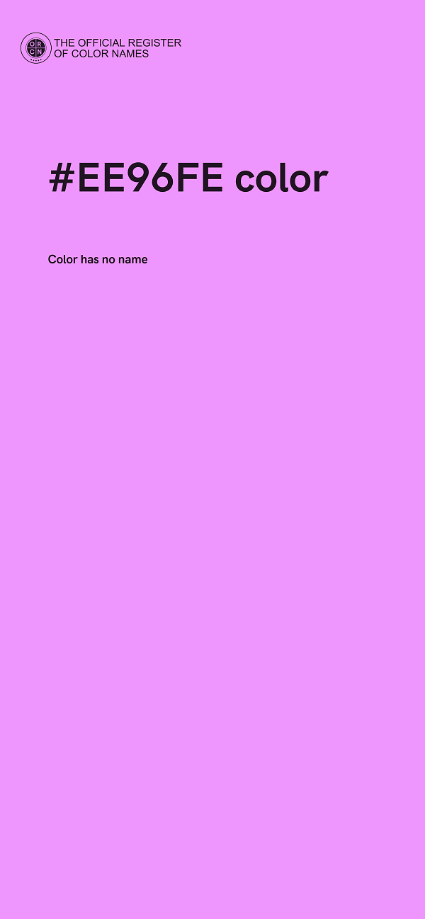 #EE96FE color image