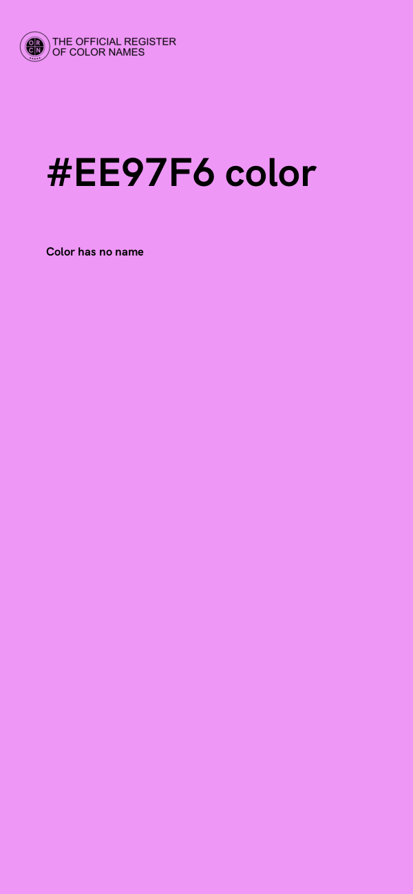 #EE97F6 color image