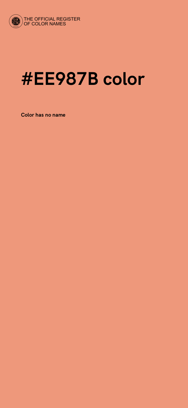 #EE987B color image