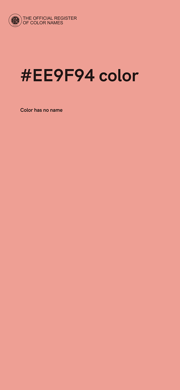 #EE9F94 color image