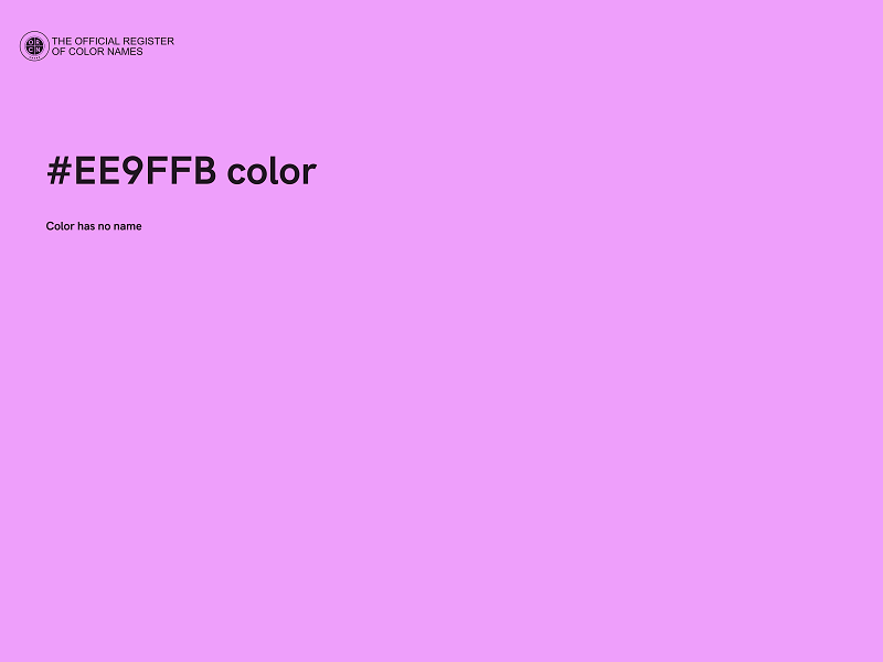 #EE9FFB color image