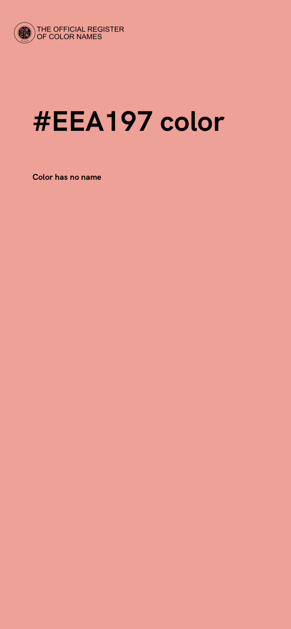 #EEA197 color image
