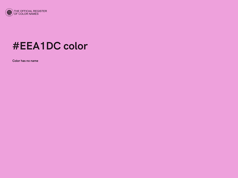 #EEA1DC color image