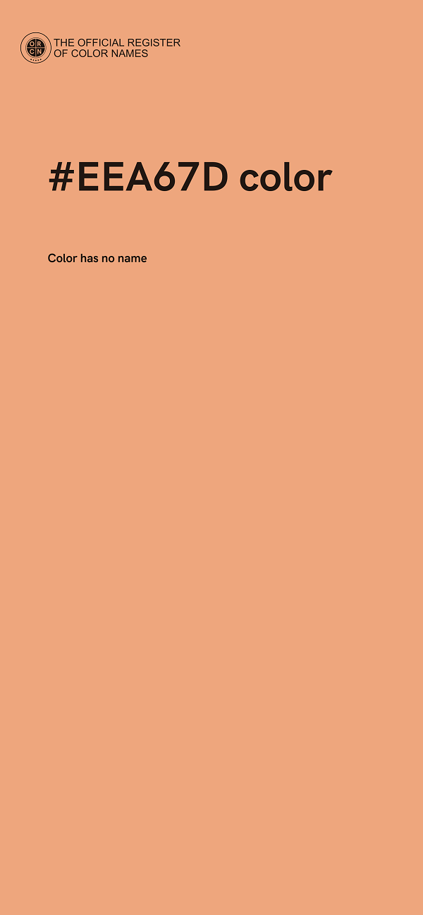 #EEA67D color image