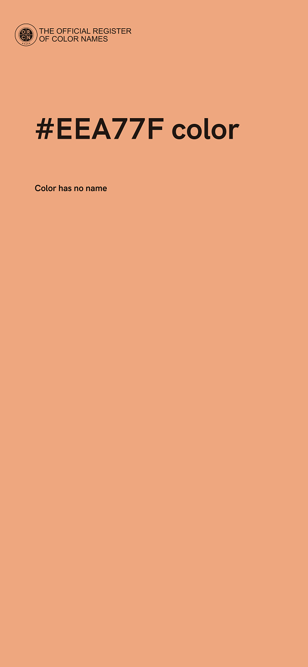 #EEA77F color image